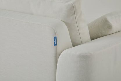 Model 13 2-Seater Sofa, White