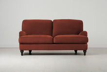 Model 15 2 Seater Sofa, Ziegelrot