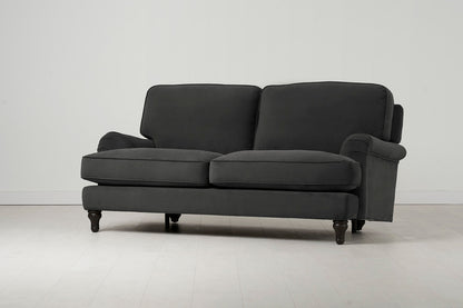 Model 15 2 Seater Sofa, Dunkelgrau