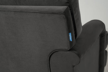 Model 15 2 Seater Sofa, Dunkelgrau