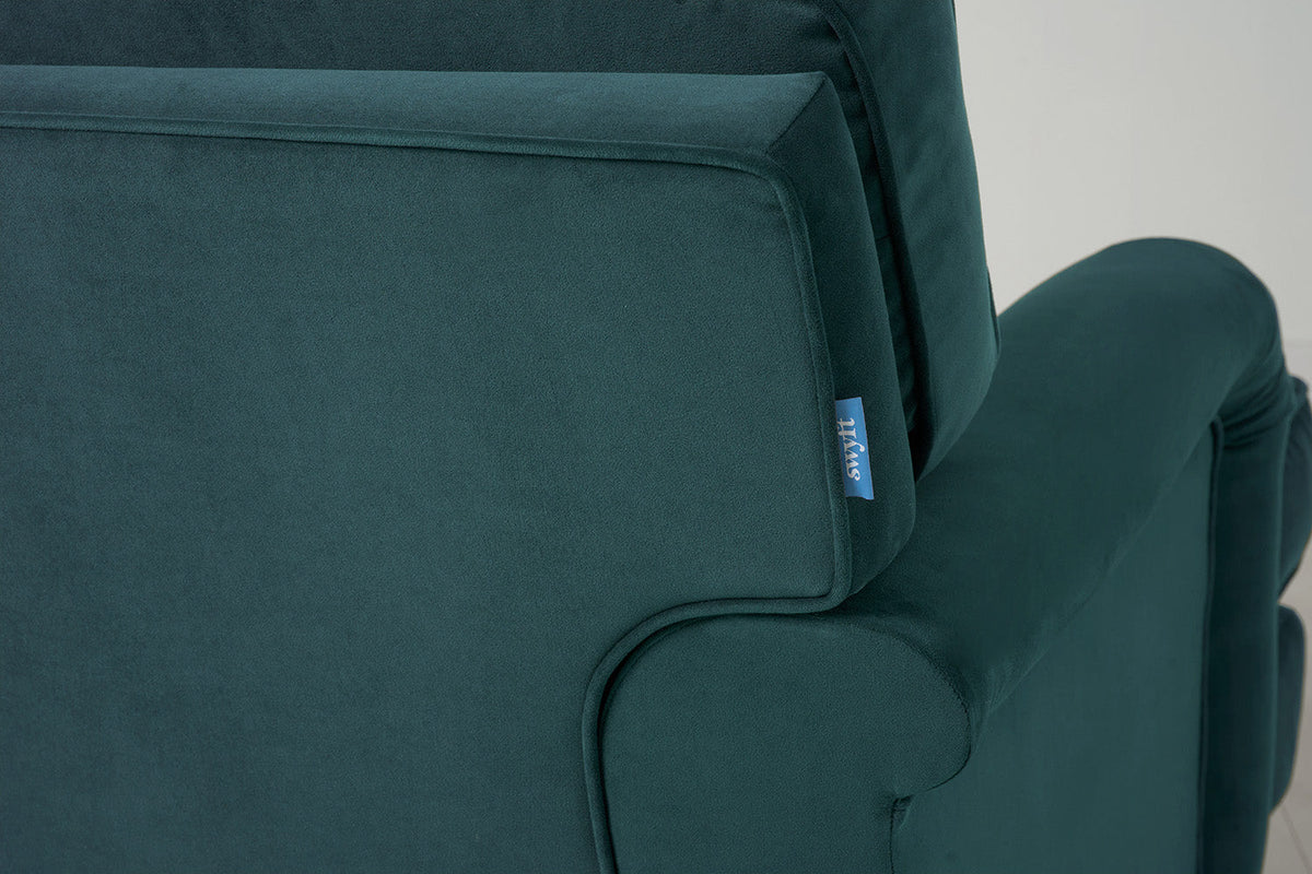 Model 15 2 Seater Sofa, Eisvogelblau