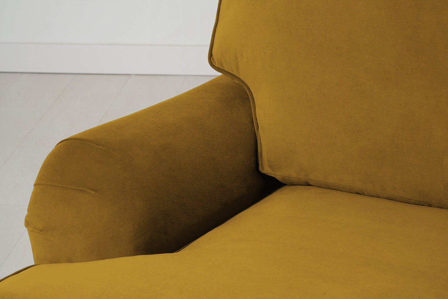 Model 15 2 Seater Sofa, Senfgelb