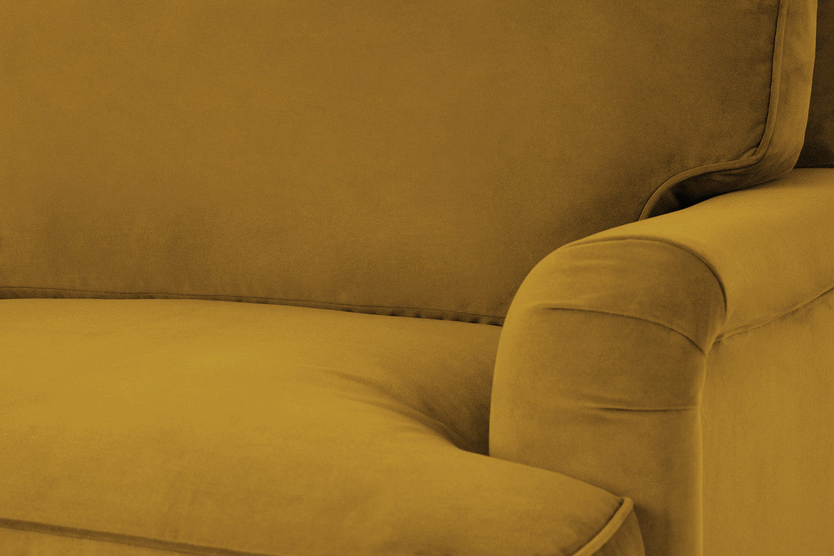 Model 15 2 Seater Sofa, Senfgelb