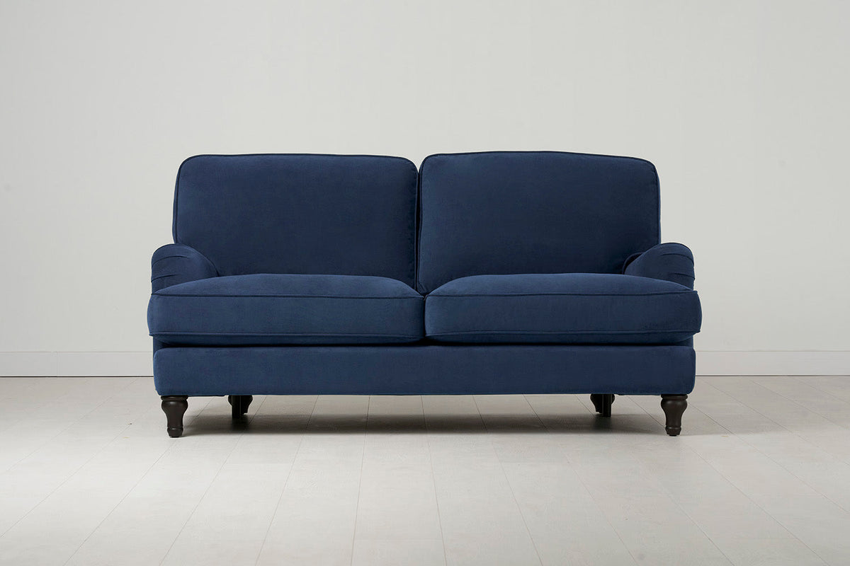 Model 15 2 Seater Sofa, Blaugrün