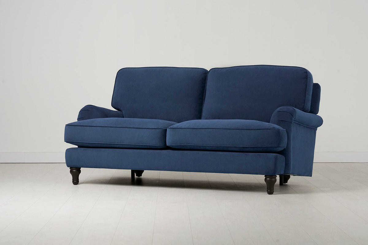 Model 15 2 Seater Sofa, Blaugrün