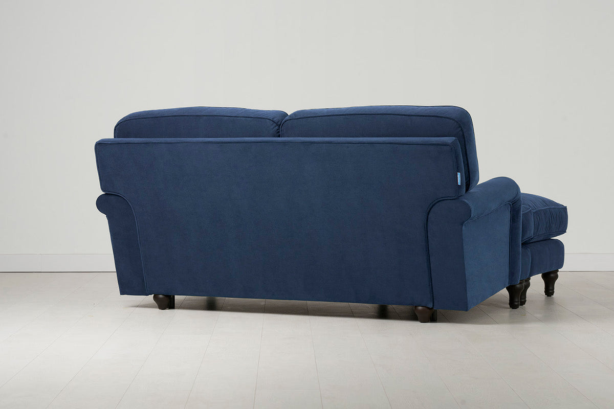 Model 15 2 Seater Sofa with Ottoman, Teal