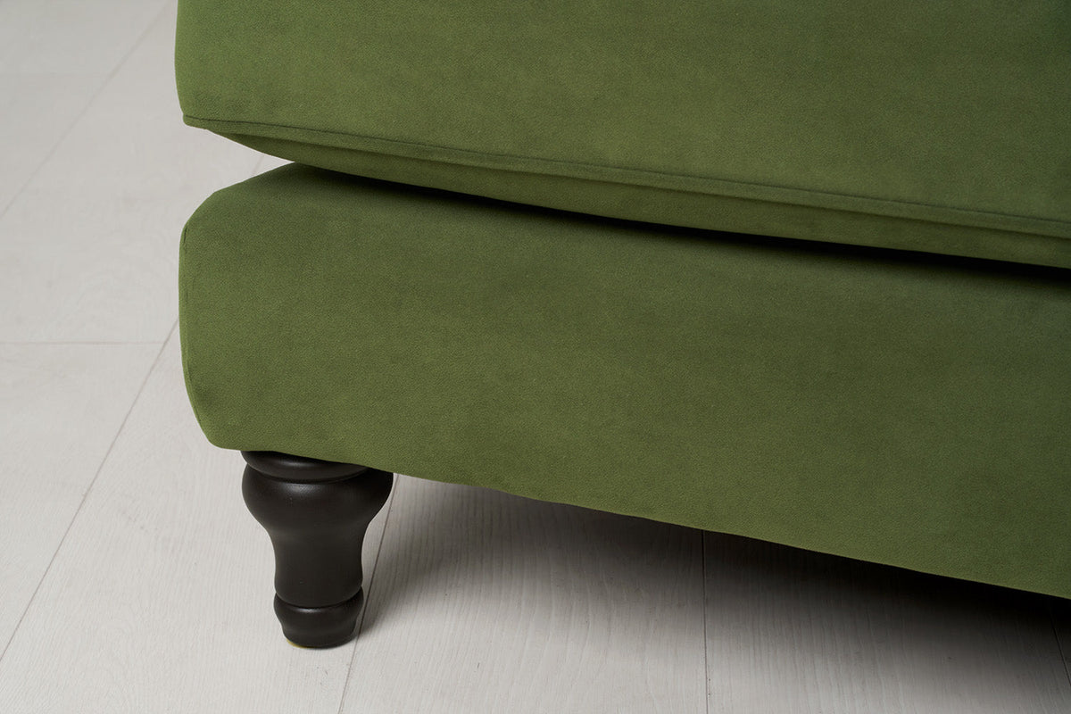 Model 15 2 Seater Sofa with Ottoman, Vine