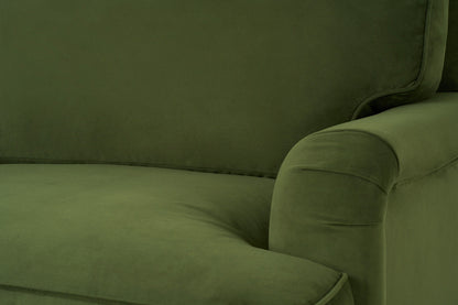 Model 15 2 Seater Sofa with Ottoman, Vine