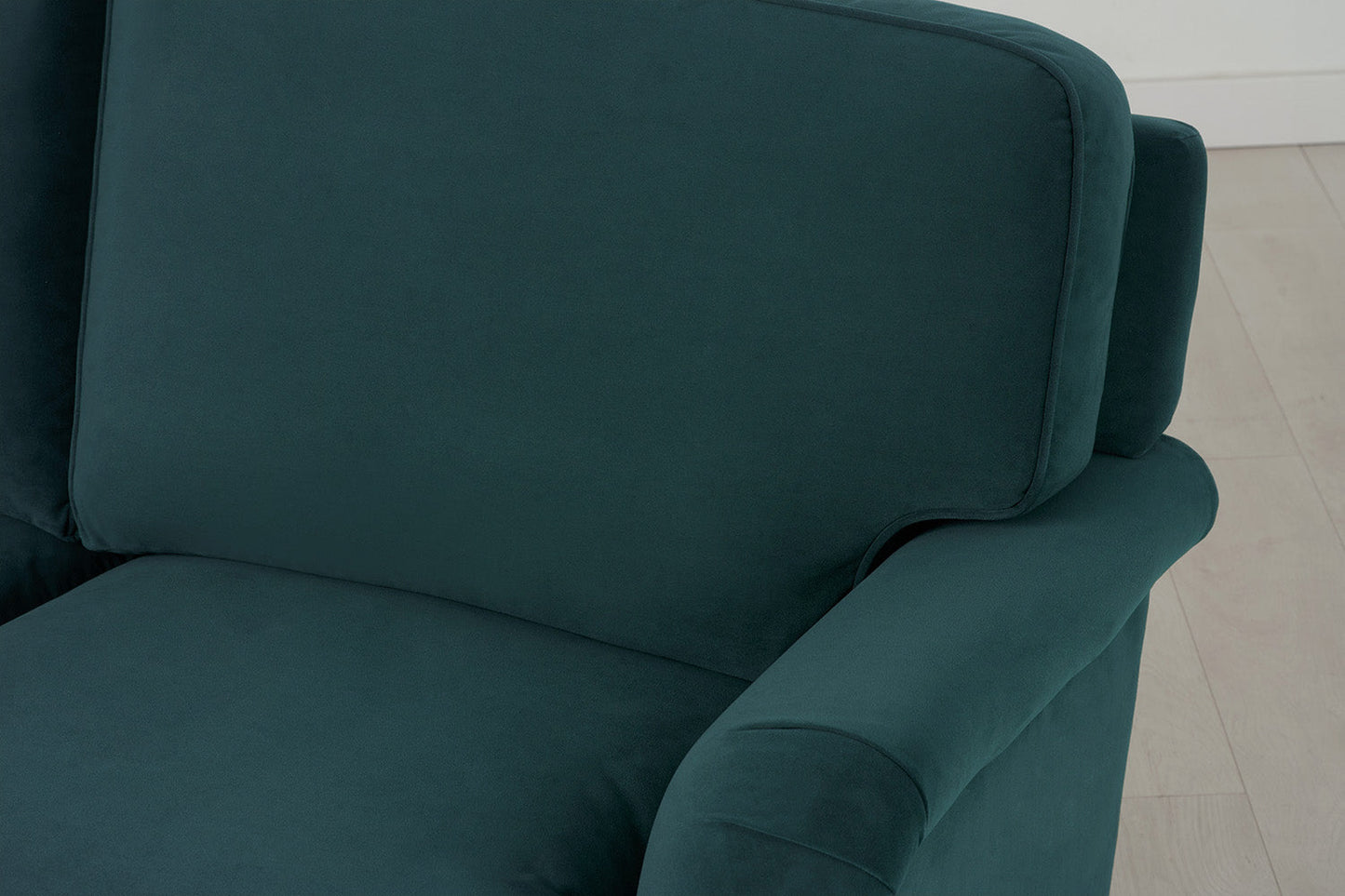 Dreisitzer-Sofa Model 15, Eisvogelblau