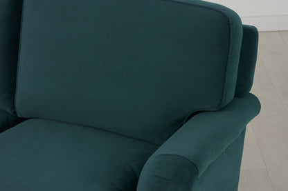 Dreisitzer-Sofa Model 15, Eisvogelblau