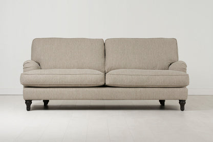 Dreisitzer-Sofa Model 15, Steingrau