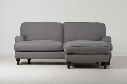 Model 15 Dreisizter Sofa mit Hocker, Risso