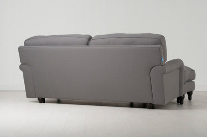 Model 15 Dreisizter Sofa mit Hocker, Risso