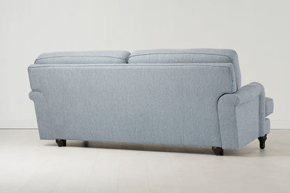 Dreisitzer-Sofa Model 15, Meerglasblau