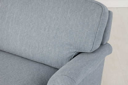 Dreisitzer-Sofa Model 15, Meerglasblau