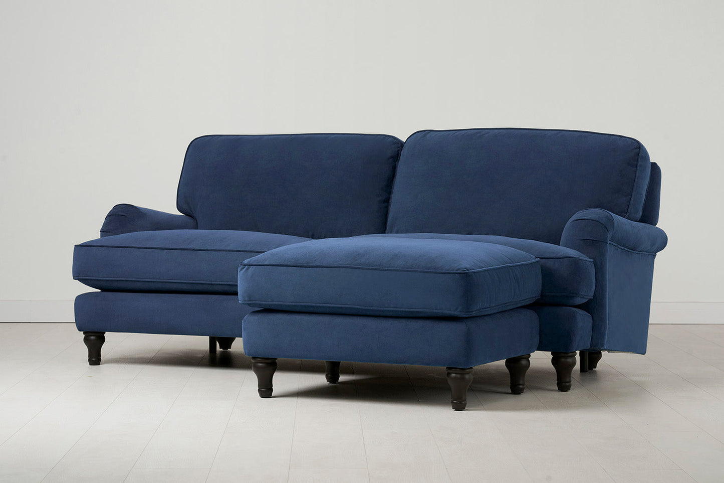 Model 15 3 Seater Sofa with Ottoman, Teal