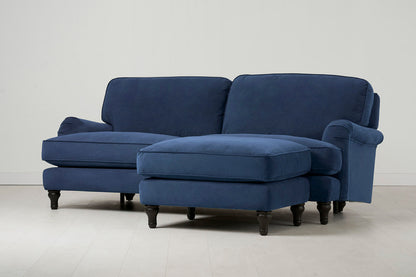 Model 15 3 Seater Sofa with Ottoman, Teal
