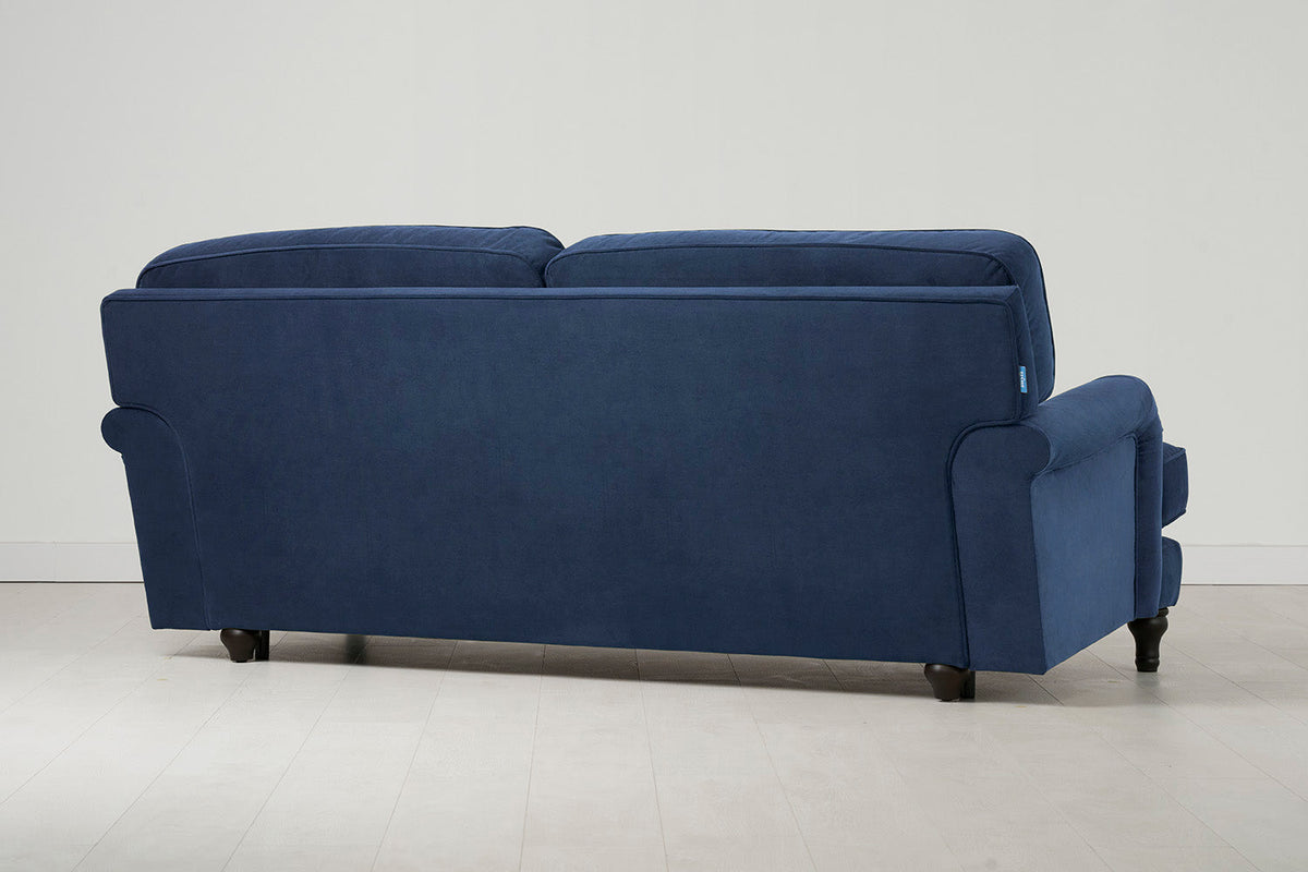 Dreisitzer-Sofa Model 15, Blaugrün