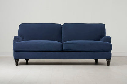 Dreisitzer-Sofa Model 15, Blaugrün