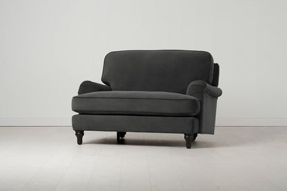 Model 15 Loveseat, Dunkelgrau
