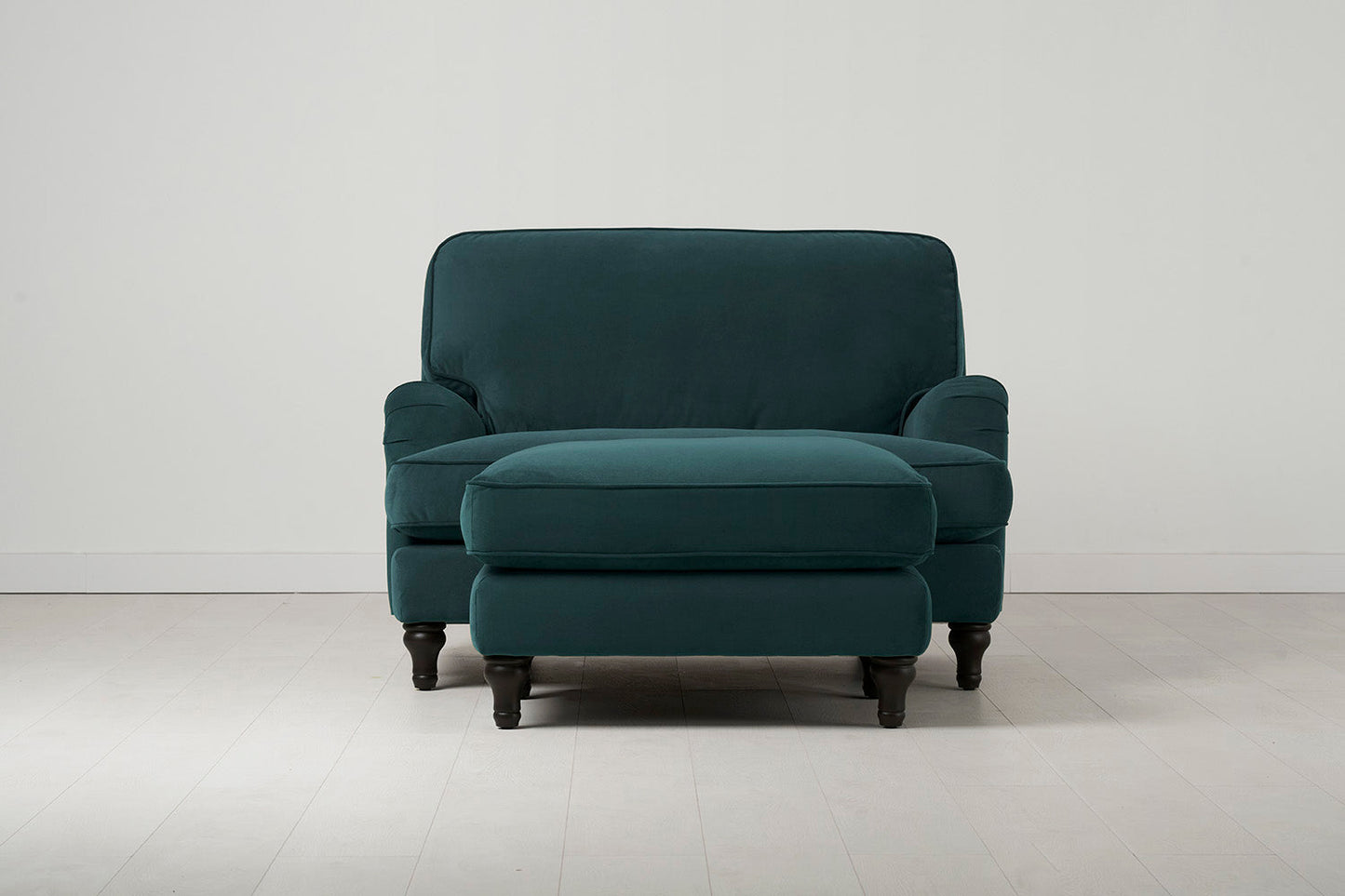 Model 15 Chaise Longue, Eisvogelblau