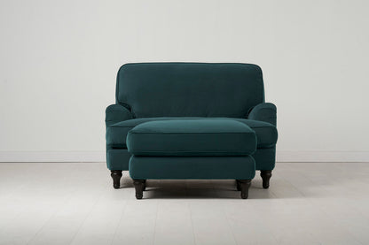 Model 15 Chaise Longue, Eisvogelblau