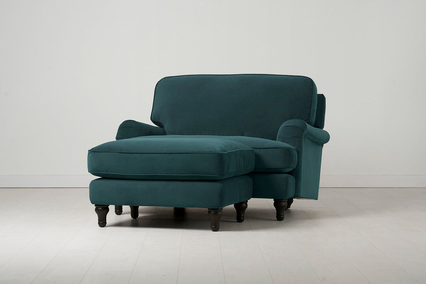 Model 15 Chaise Longue, Eisvogelblau