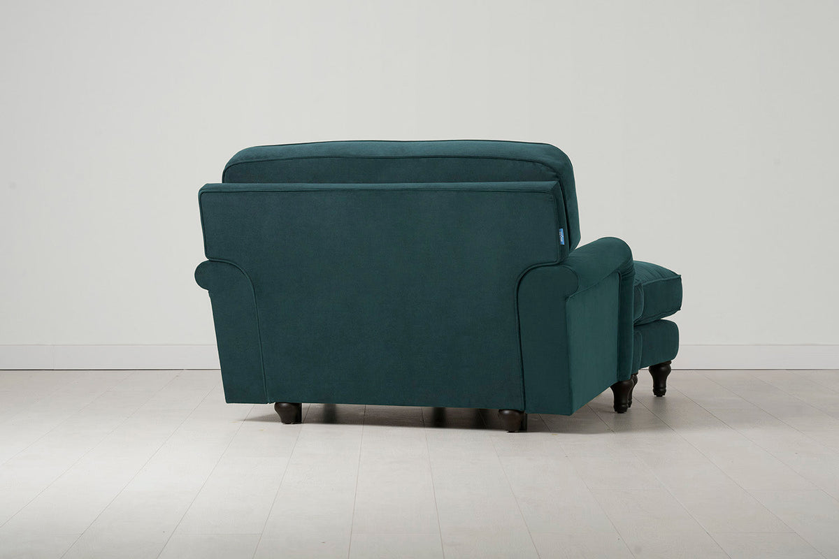 Model 15 Chaise Longue, Eisvogelblau