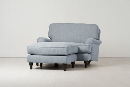 Model 15 Chaise Longue, Meerglasblau