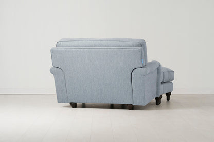 Model 15 Chaise Longue, Meerglasblau