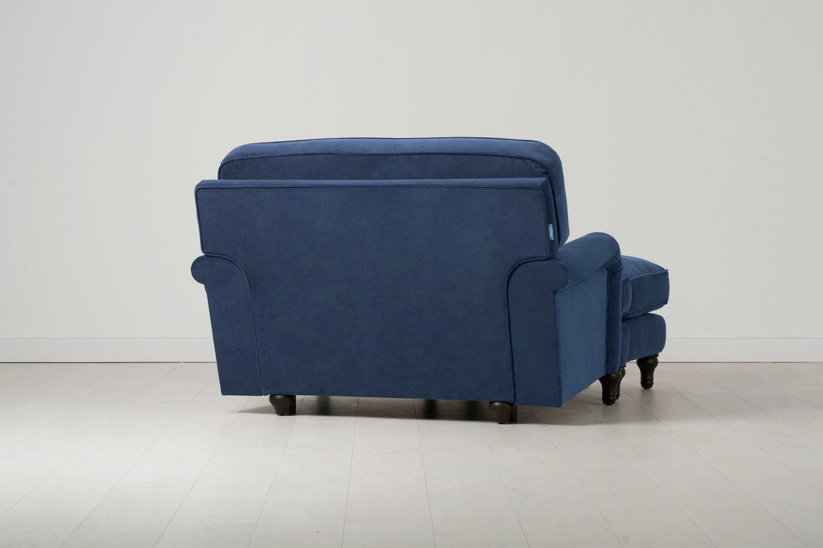 Model 15 Chaise Longue, Blaugrün
