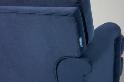 Model 15 Loveseat, Blaugrün