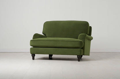 Model 15 Loveseat, Laubgrün