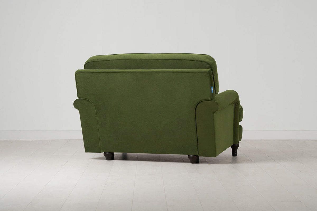 Model 15 Loveseat, Laubgrün