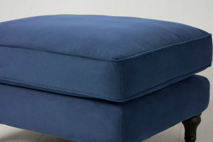 Model 15 Ottoman, Teal