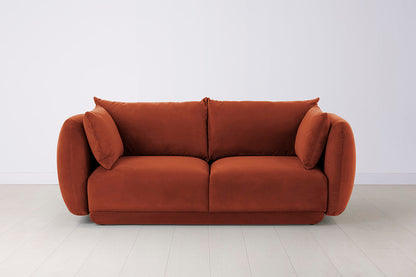 Model 16 3 Seater Sofa, Brick