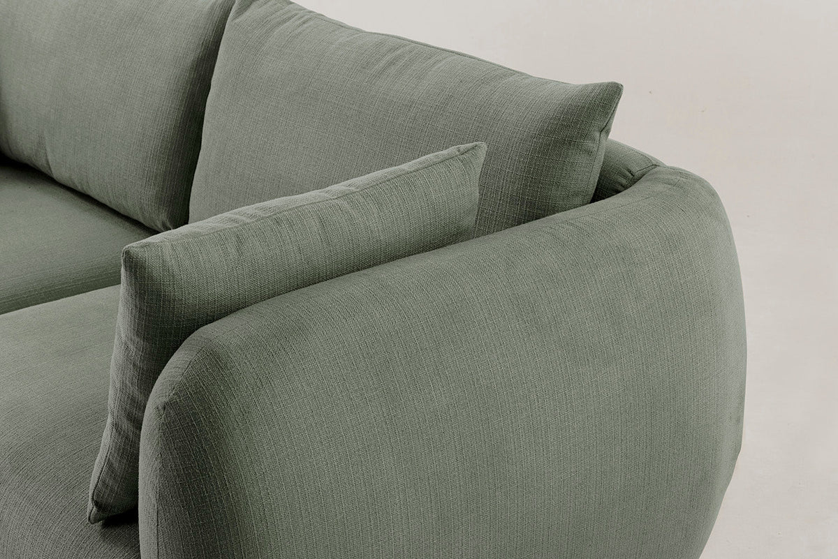  Model 16 Dreisitzer-Sofa, Spruce