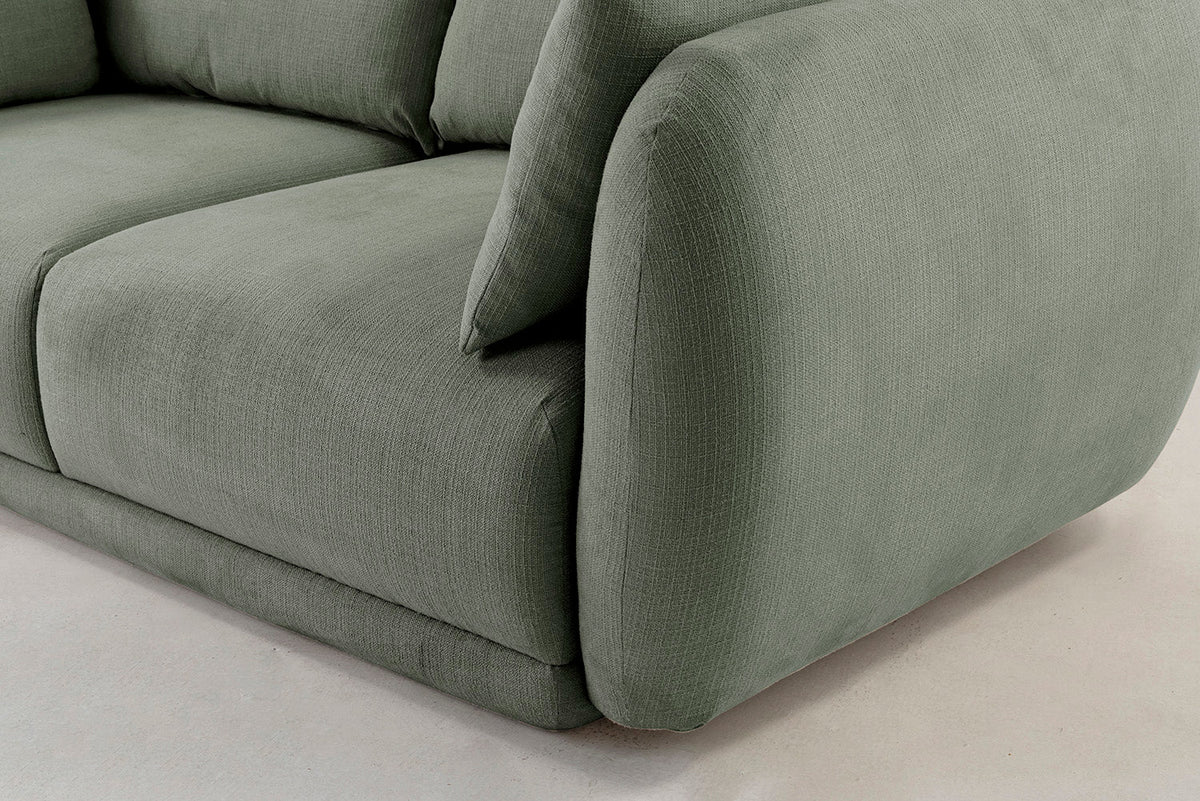  Model 16 Dreisitzer-Sofa, Spruce