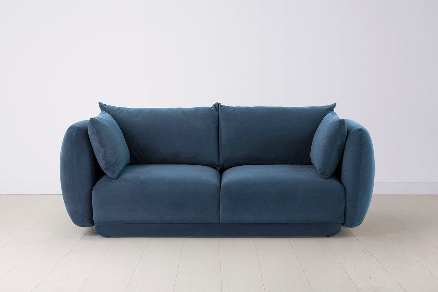  Model 16 Dreisitzer-Sofa, Blaugrün