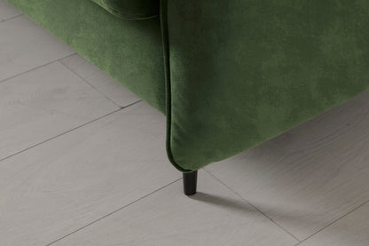Model 19 Loveseat, Conifer — Leg Detail