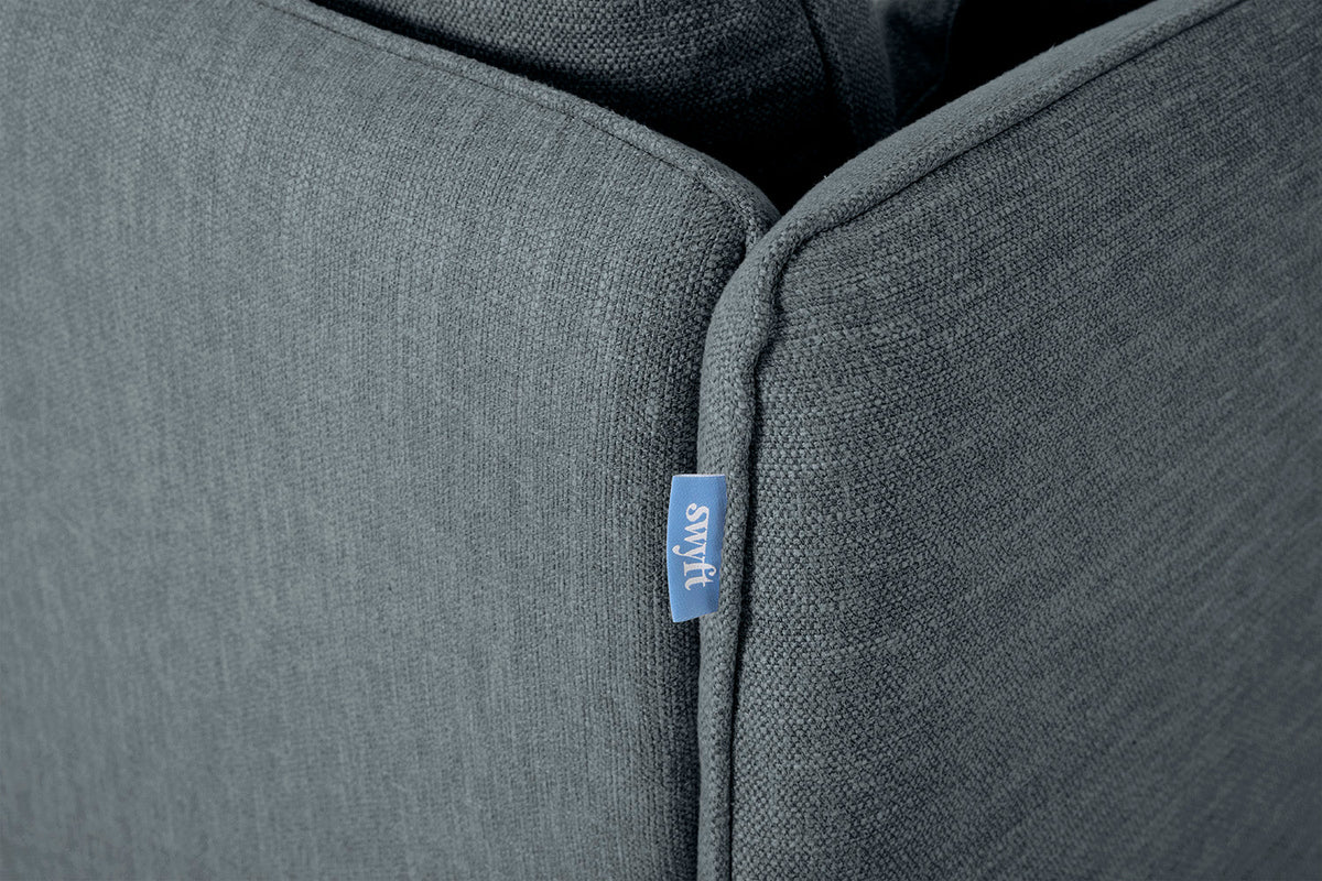 Model 19 Loveseat, Marine — Arm Detail