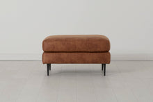 Model 19 Ottoman, Chestnut — Front View