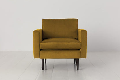 Sessel Model 01, Senfgelb