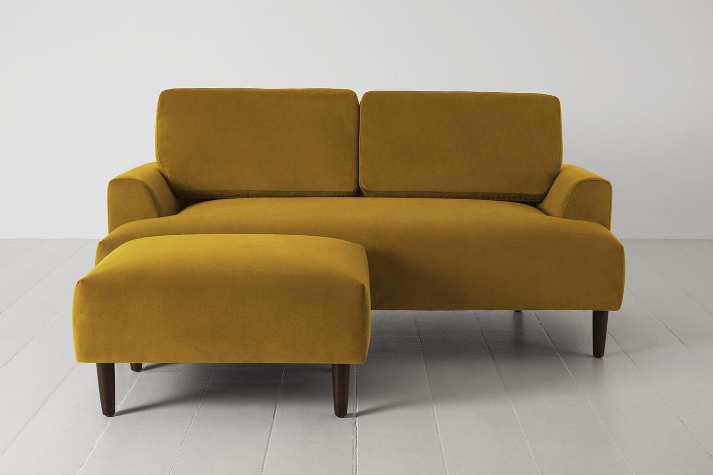 Zweisitzer-Sofa Model 05 mit Chaiselongue links