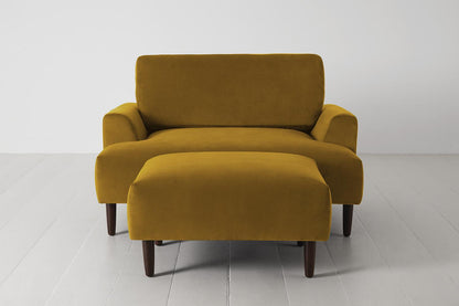 Chaiselongue Model 05, Senfgelb