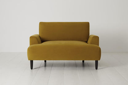 Loveseat Model 05, Senfgelb