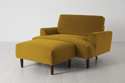 Chaiselongue Model 05, Senfgelb