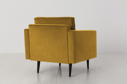 Sessel Model 01, Senfgelb