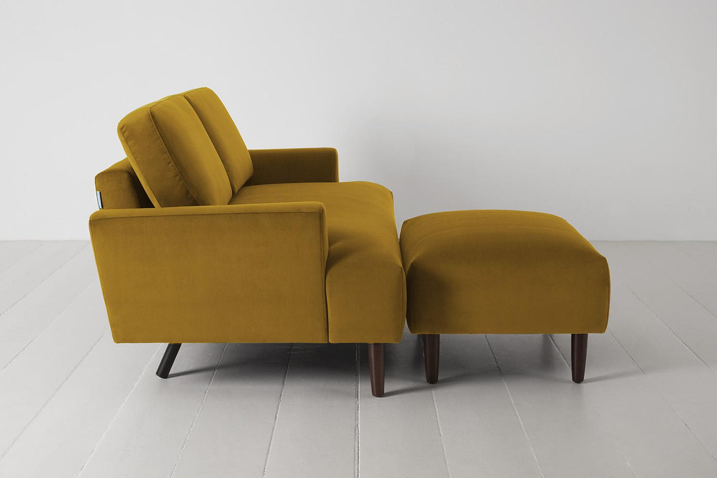 Zweisitzer-Sofa Model 05 mit Chaiselongue links