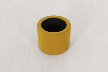 Polsterhocker 03, Senfgelb